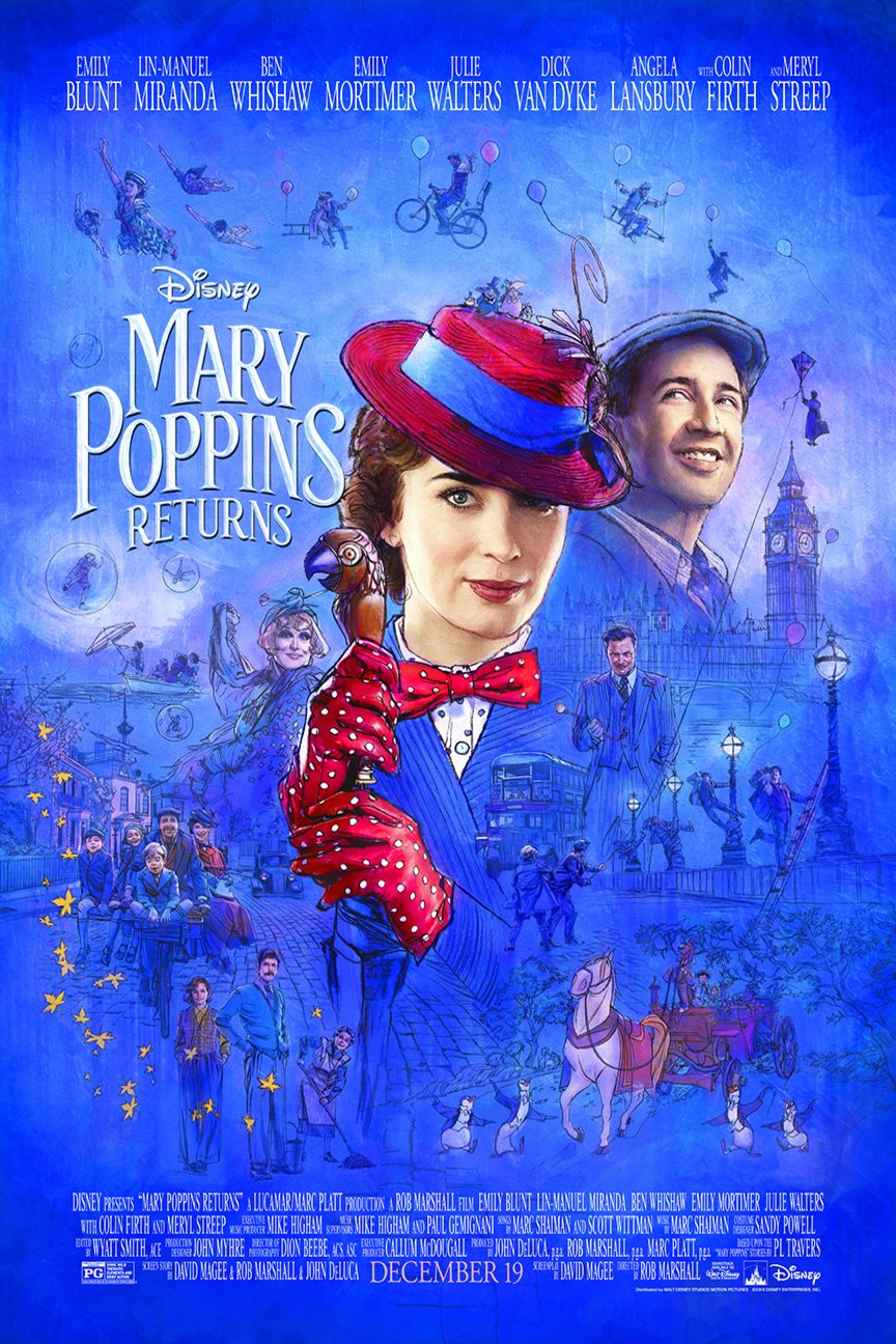 Poster of the movie Mary Poppins Returns [2018]