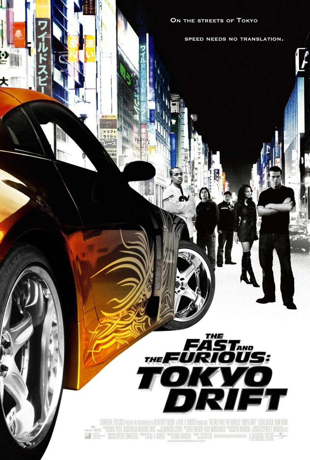 L'affiche du film Rapides et dangereux: Tokyo Drift