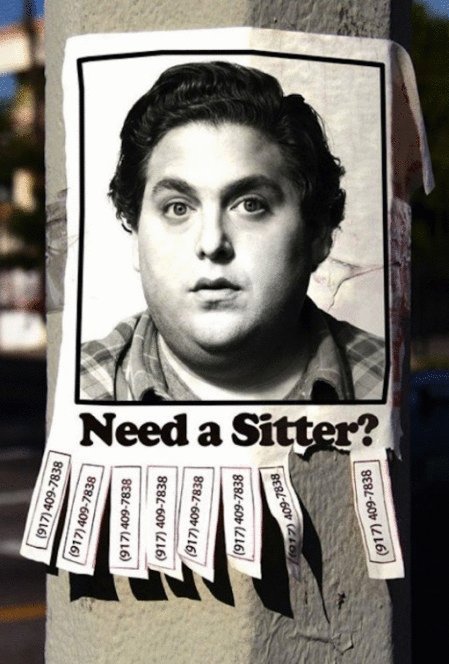 Poster of the movie The Sitter