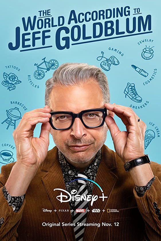 L'affiche du film Le Monde Selon Jeff Goldblum