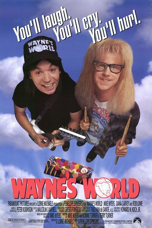 L'affiche du film Wayne's World