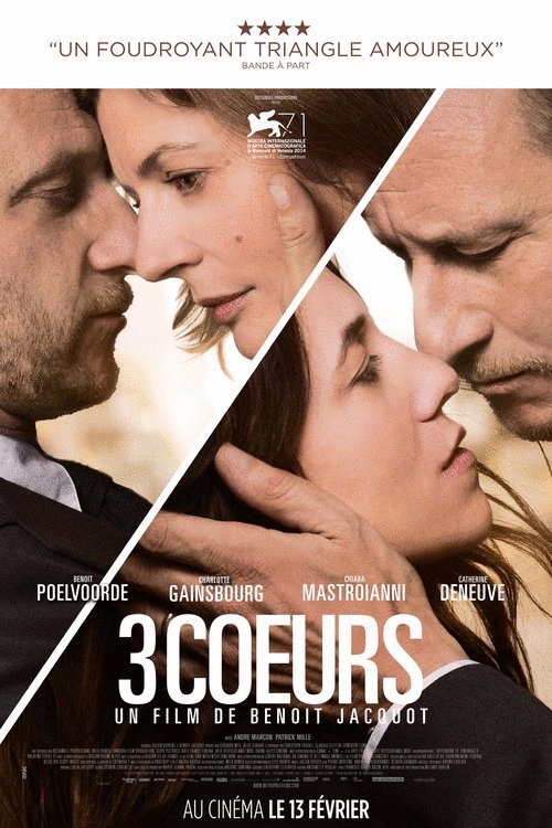 L'affiche du film 3 coeurs