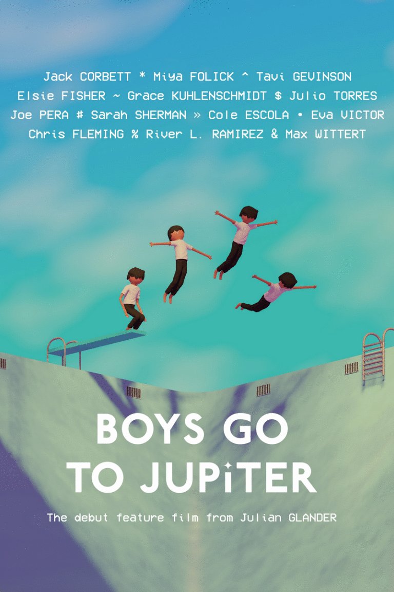 L'affiche du film Boys Go to Jupiter