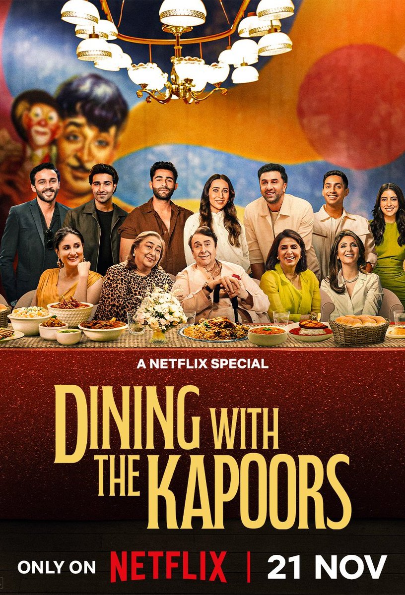 Poster of the movie Dining with the Kapoors [2025]