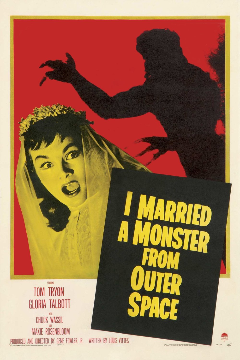 L'affiche du film I Married a Monster from Outer Space