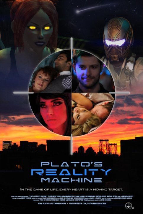 L'affiche du film Plato's Reality Machine