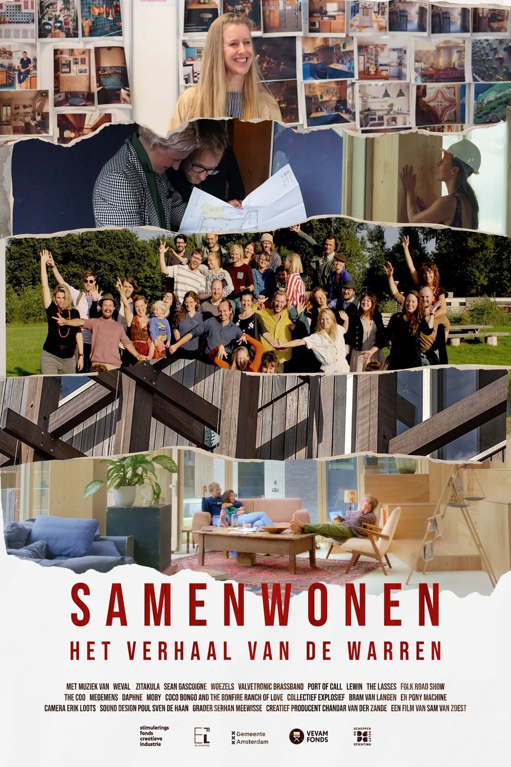 L'affiche du film Samenwonen: Het verhaal van De Warren