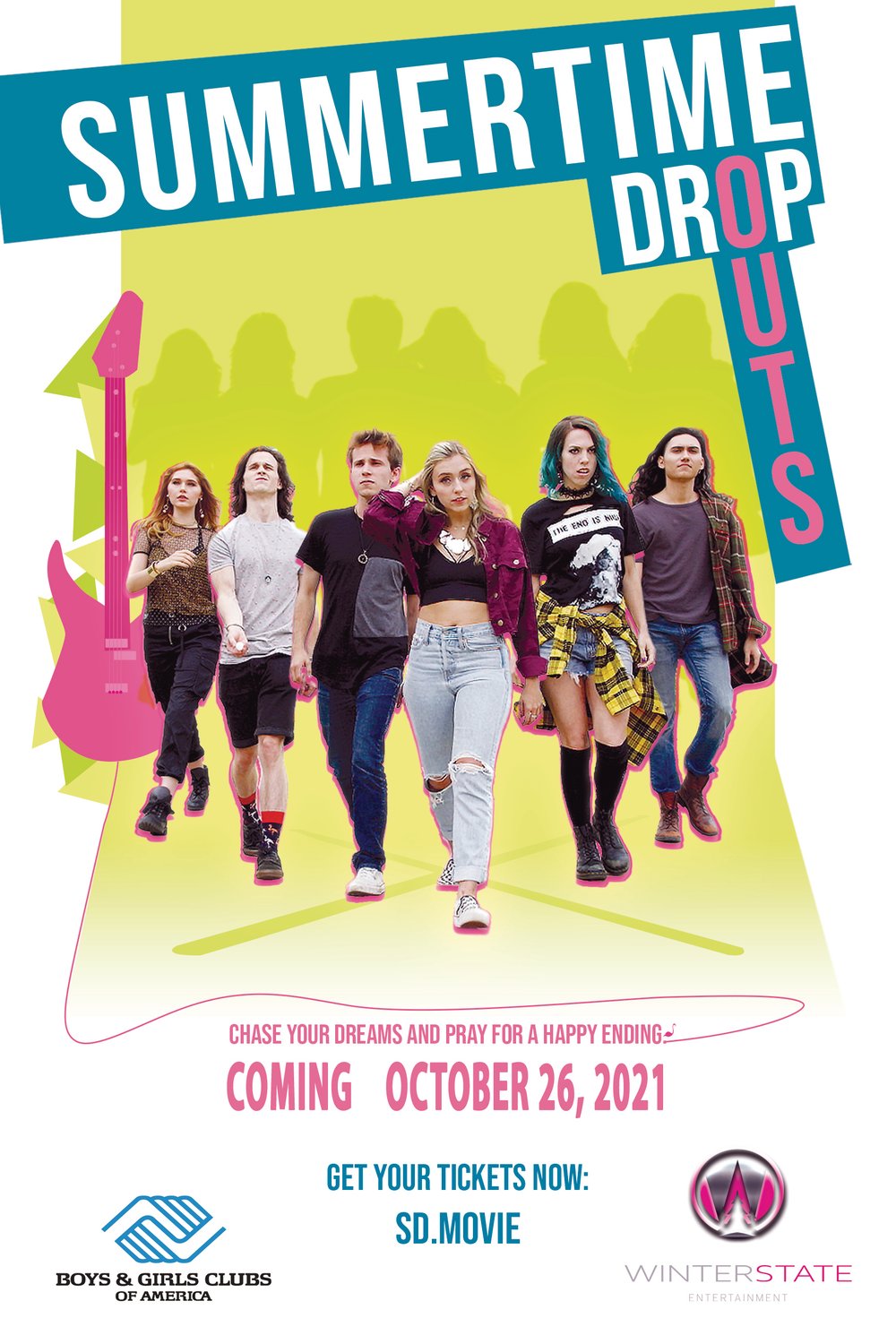L'affiche du film Summertime Dropouts