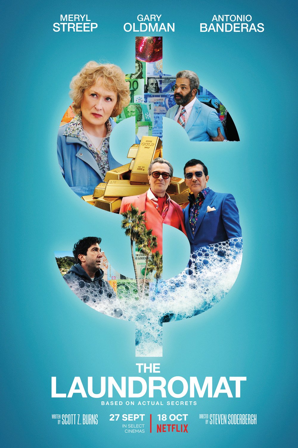 L'affiche du film The Laundromat
