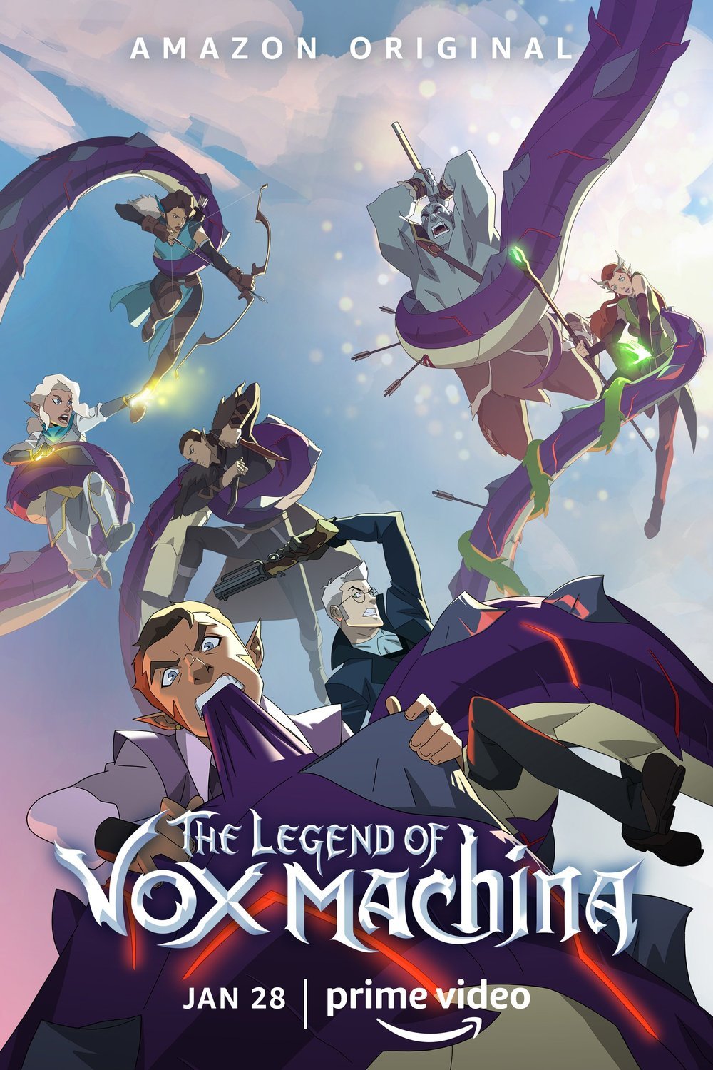 L'affiche du film The Legend of Vox Machina