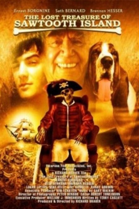 L'affiche du film The Lost Treasure of Sawtooth Island