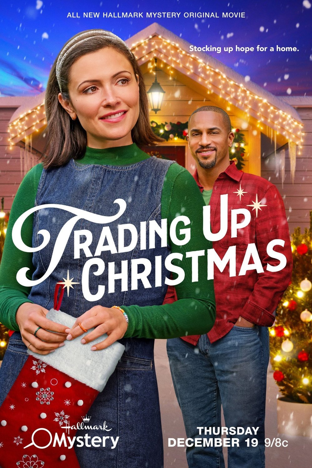 L'affiche du film Trading Up Christmas