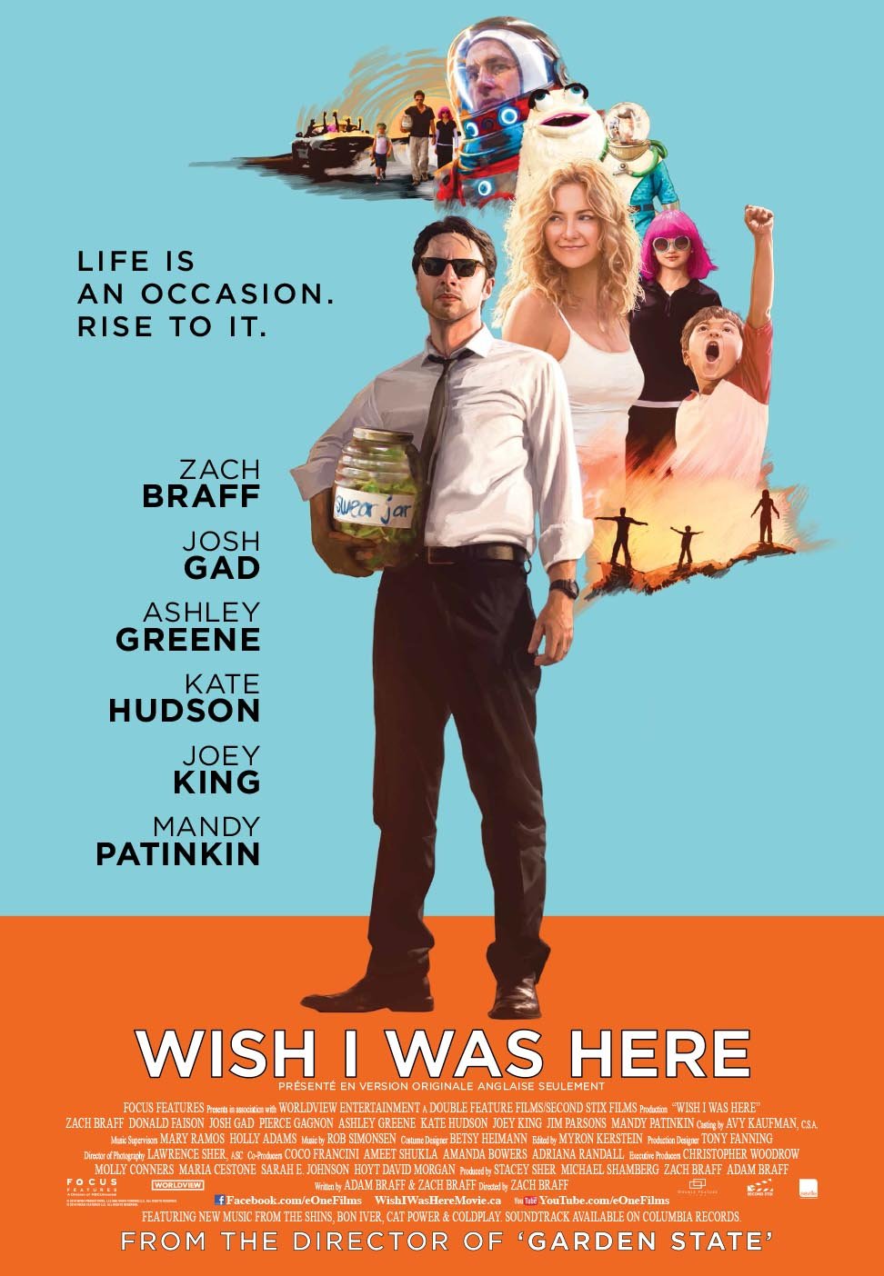 Poster of the movie Wish I Was Here [2014]