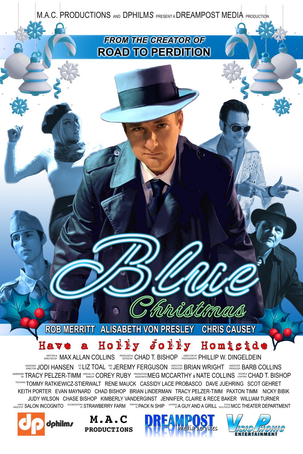 L'affiche du film Blue Christmas