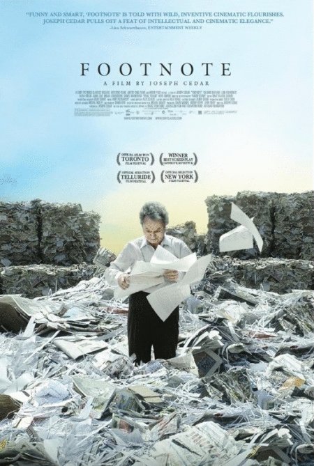L'affiche du film Footnote