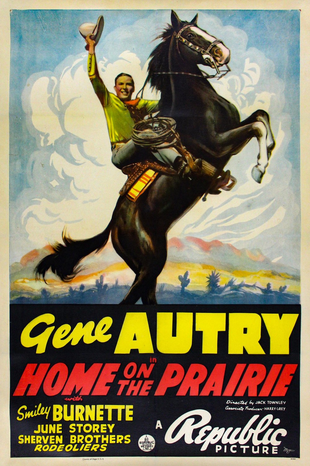 Poster of the movie Home on the Prairie