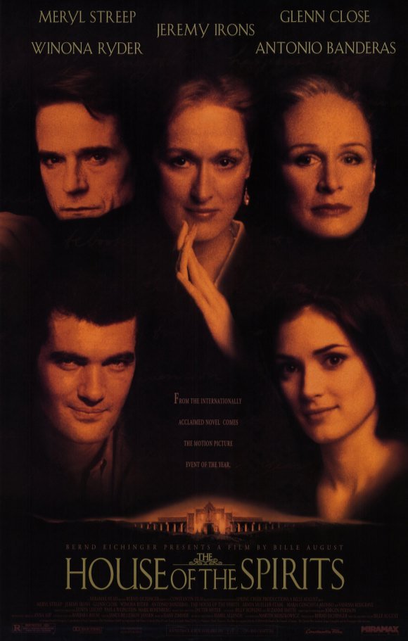 L'affiche du film The House of the Spirits