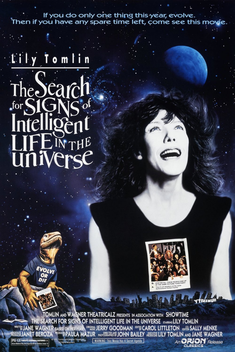 L'affiche du film The Search for Signs of Inteligent Life in the Universe