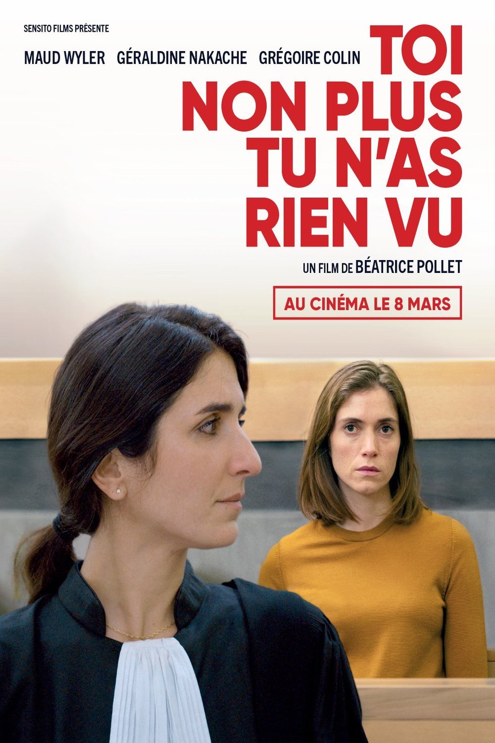 L'affiche du film Toi non plus tu n'as rien vu