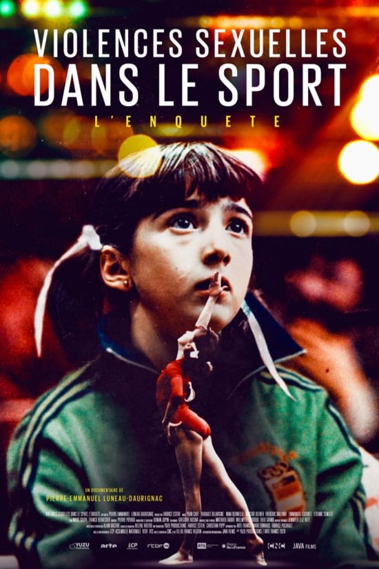 L'affiche du film Violences sexuelles dans le sport, l'enquête