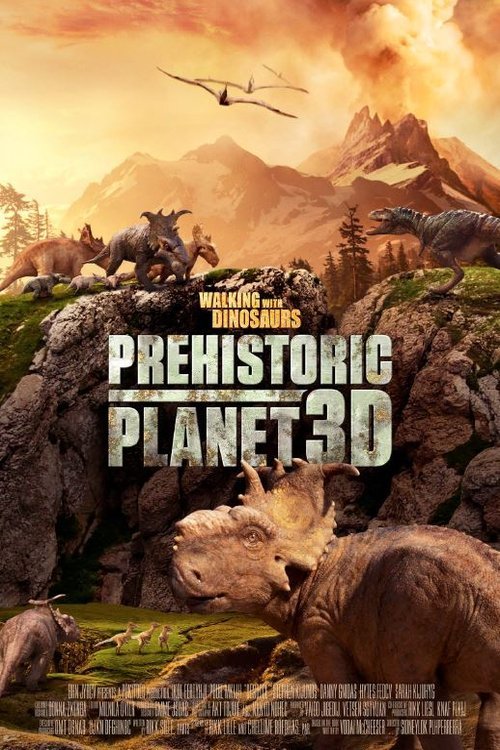 L'affiche du film Prehistoric Planet: Walking with Dinosaurs