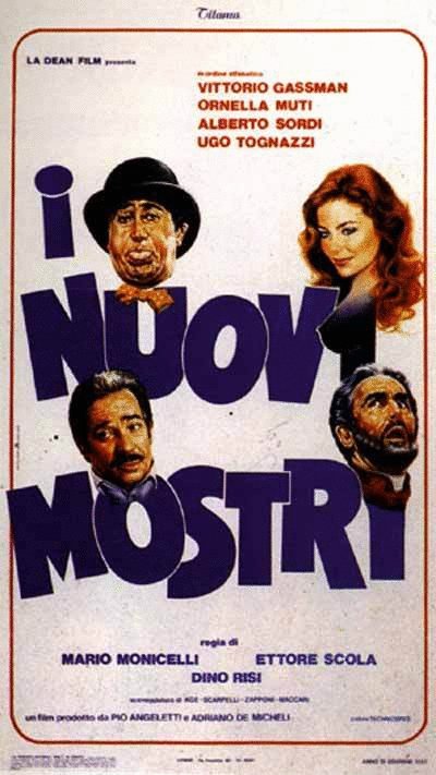 L'affiche du film Les Nouveaux monstres