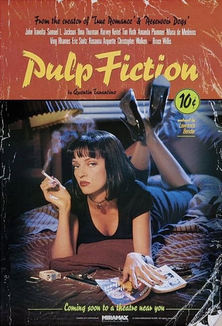 Poster of the movie Pulp Fiction [1994]