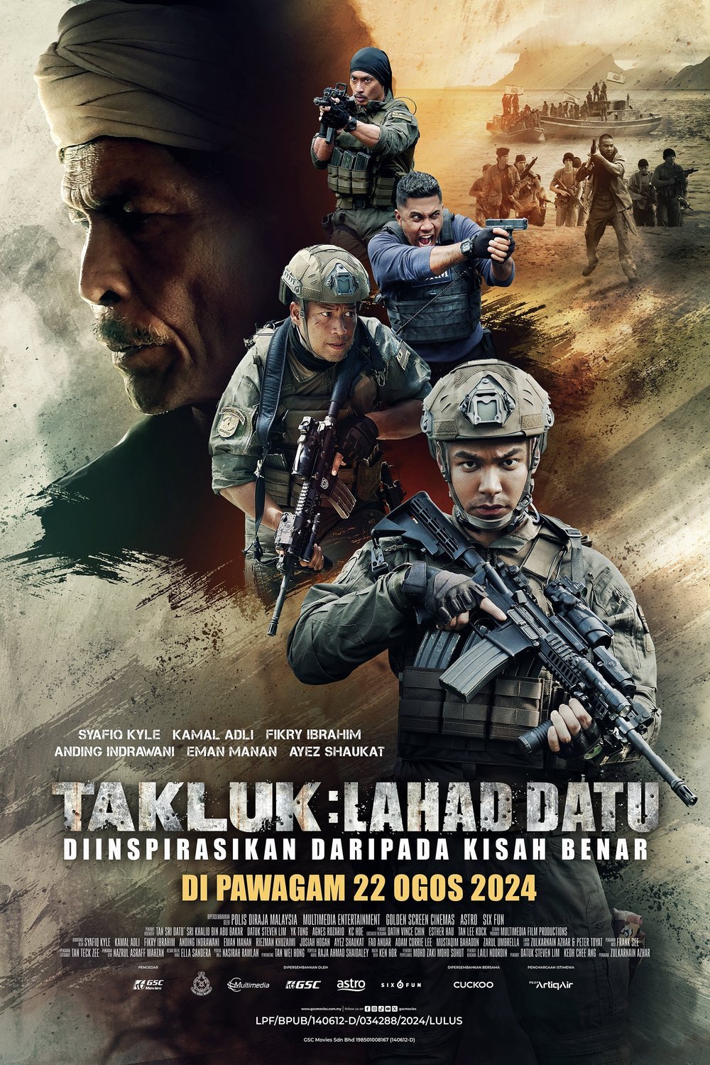 L'affiche du film Takluk: Lahad Datu