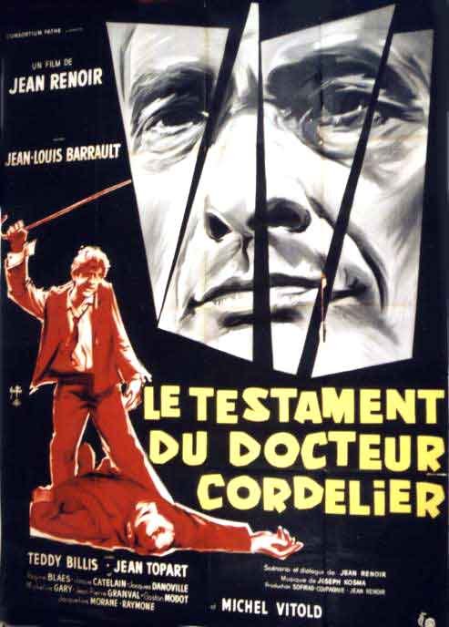 L'affiche du film Le Testament du docteur Cordelier
