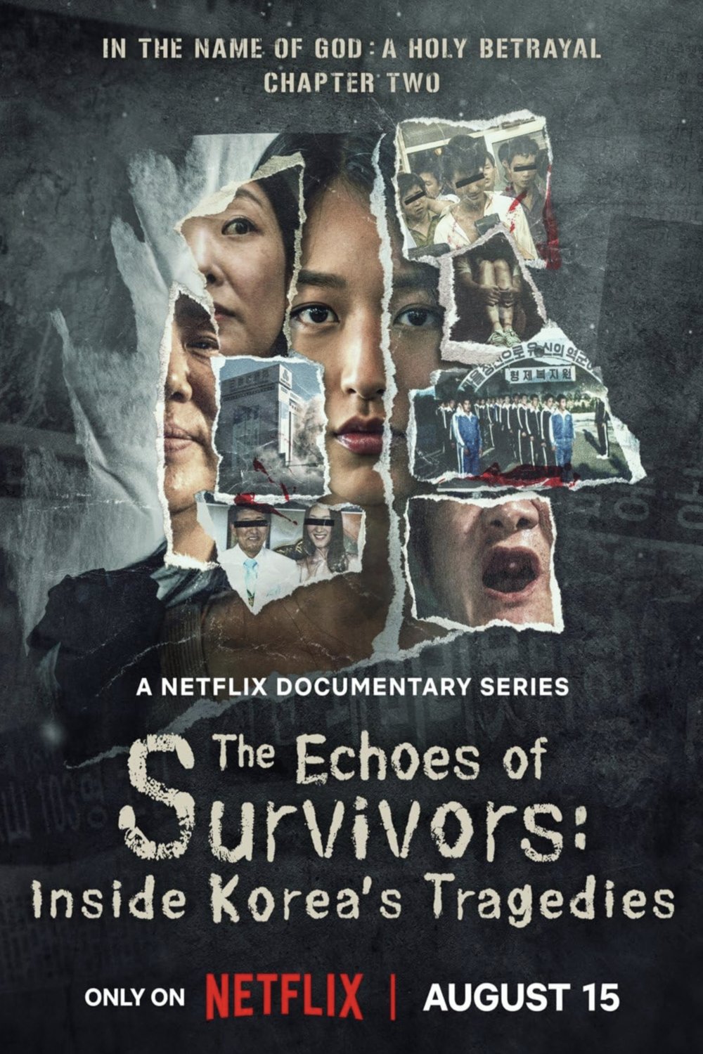 L'affiche du film The Echoes of Survivors: Inside Korea's Tragedies