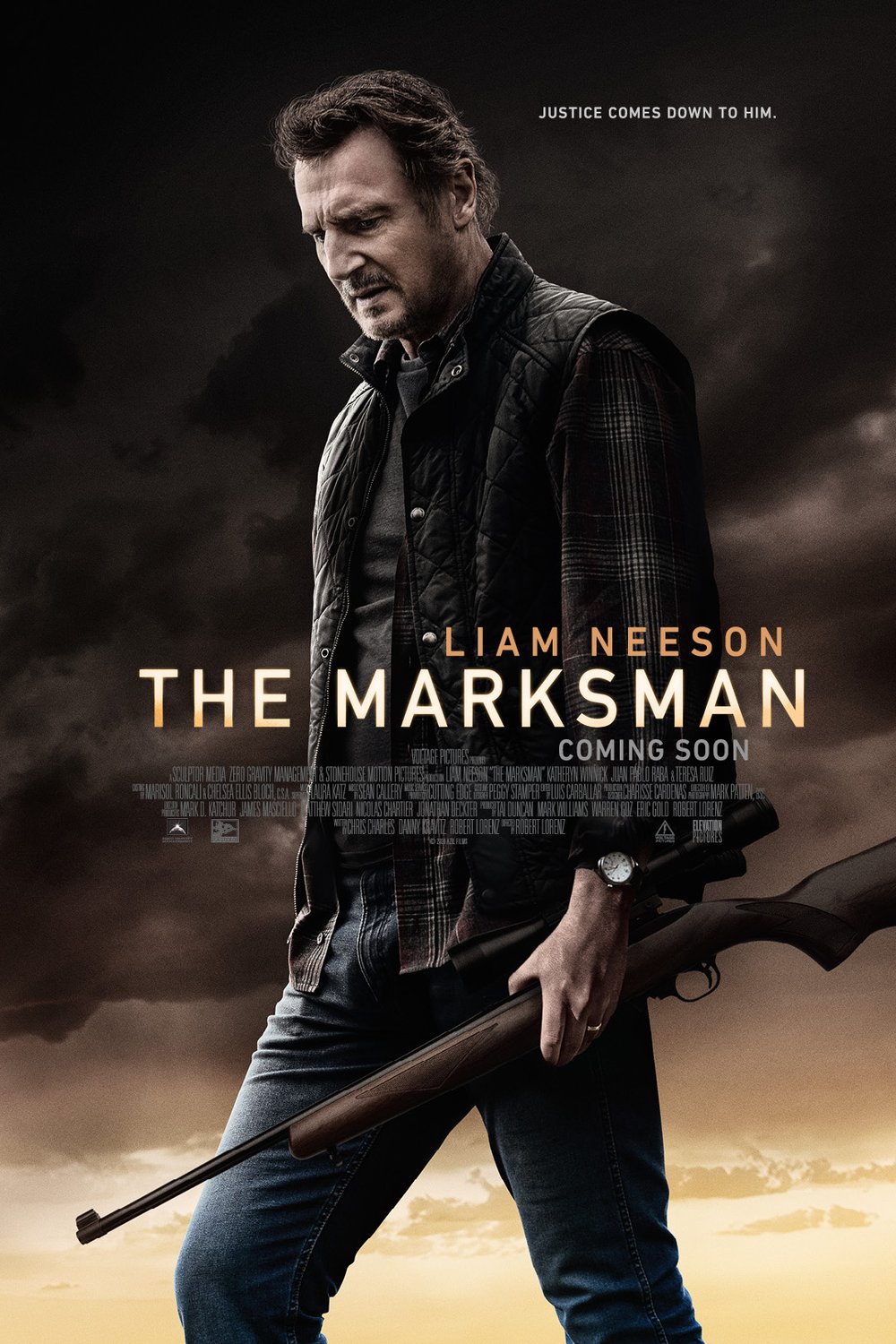 Poster of the movie The Marksman [2021]