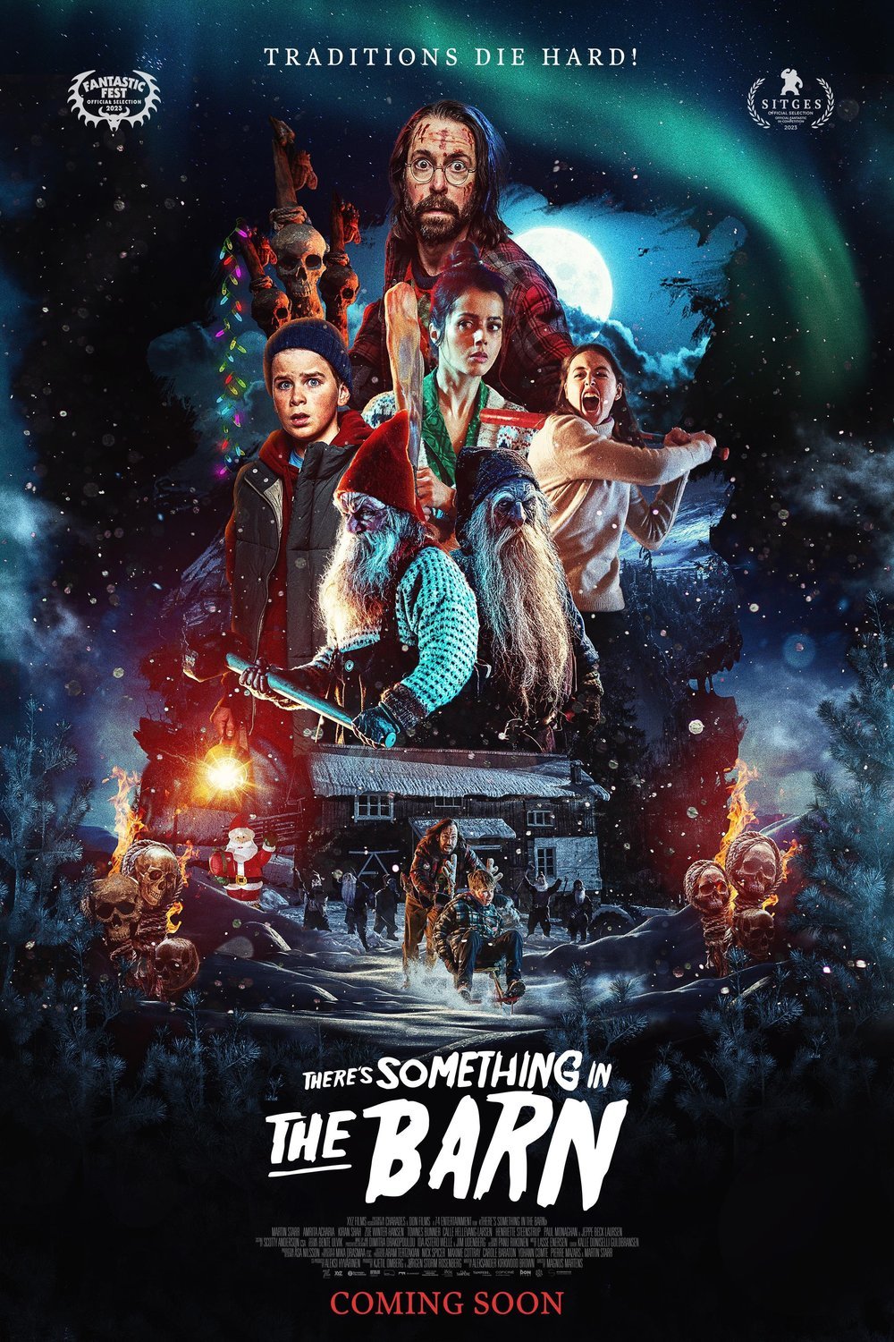 L'affiche du film There's Something in the Barn