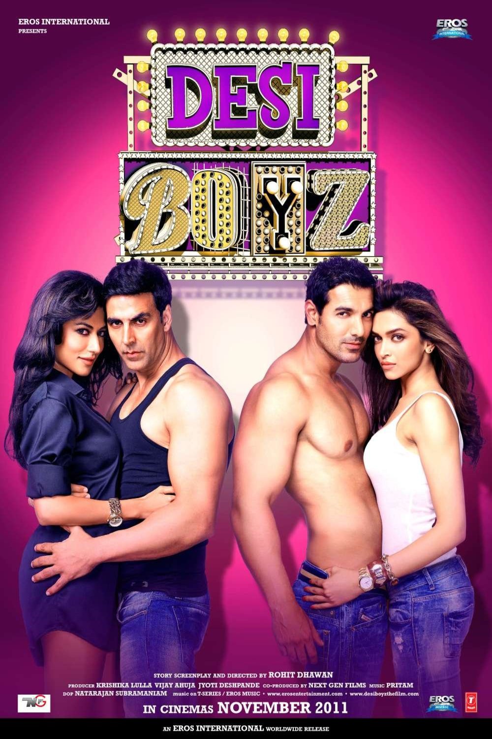 L'affiche du film Desi Boyz