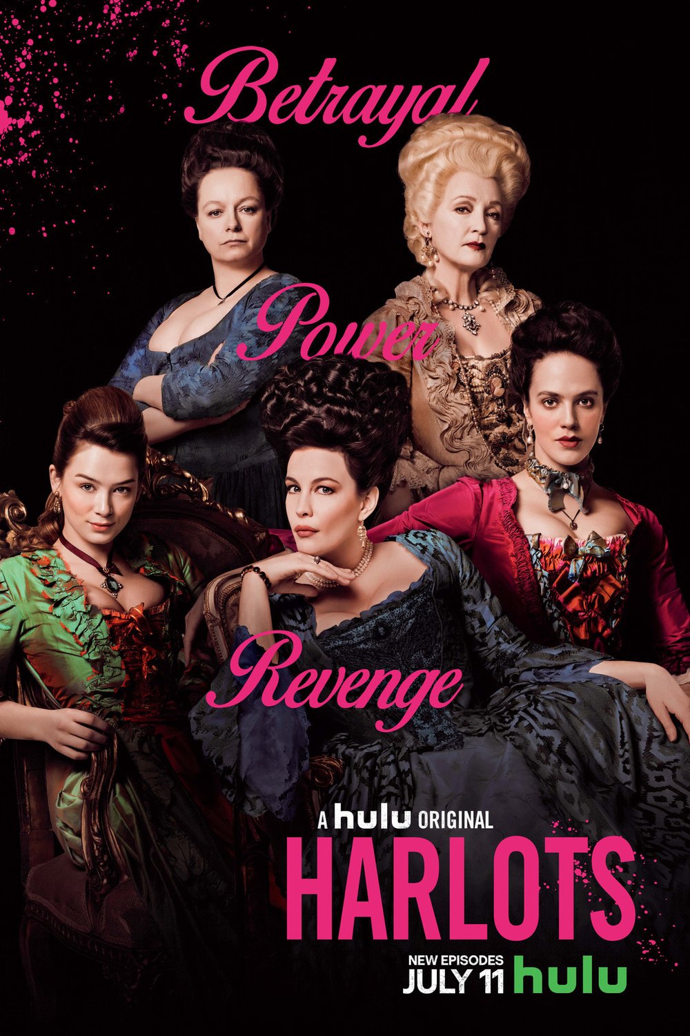 L'affiche du film Harlots