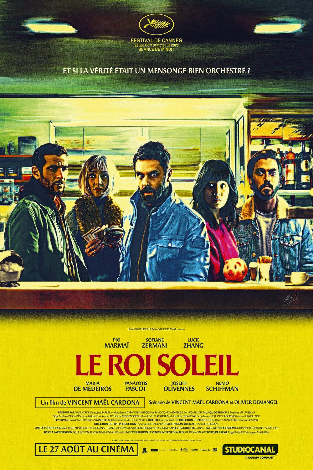L'affiche du film Le roi soleil