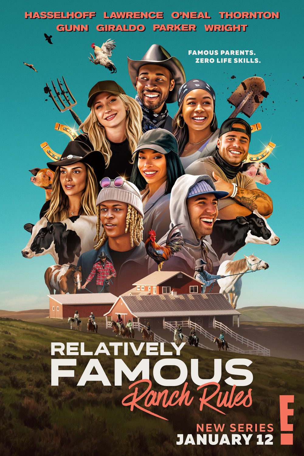 L'affiche du film Relatively Famous: Ranch Rules