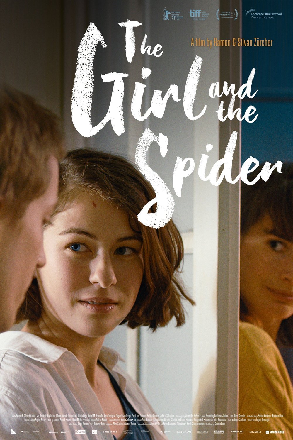 L'affiche du film La jeune fille et l'araignée