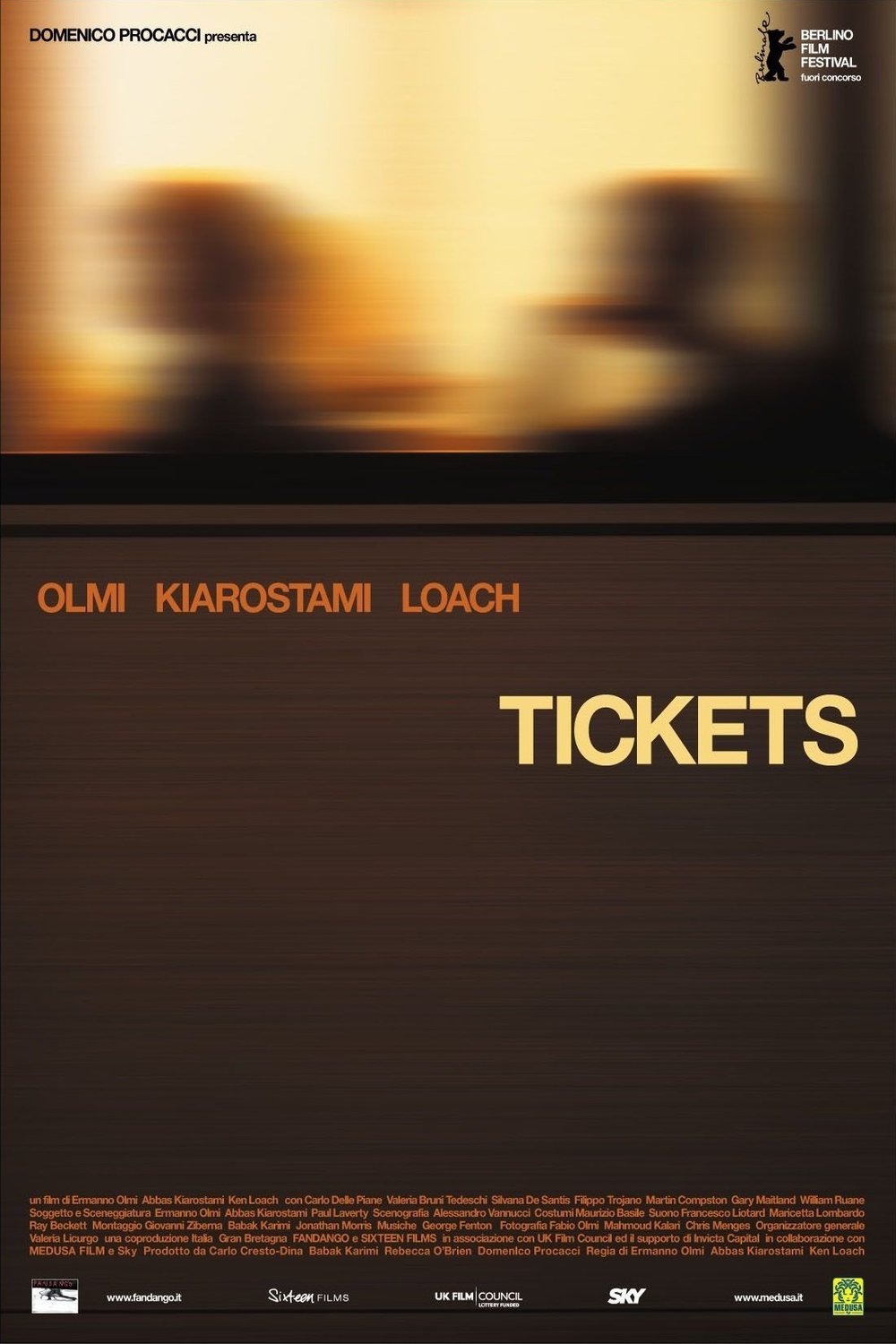 L'affiche du film Tickets