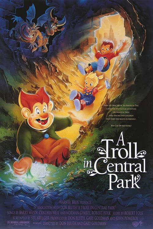 L'affiche du film A Troll in Central Park