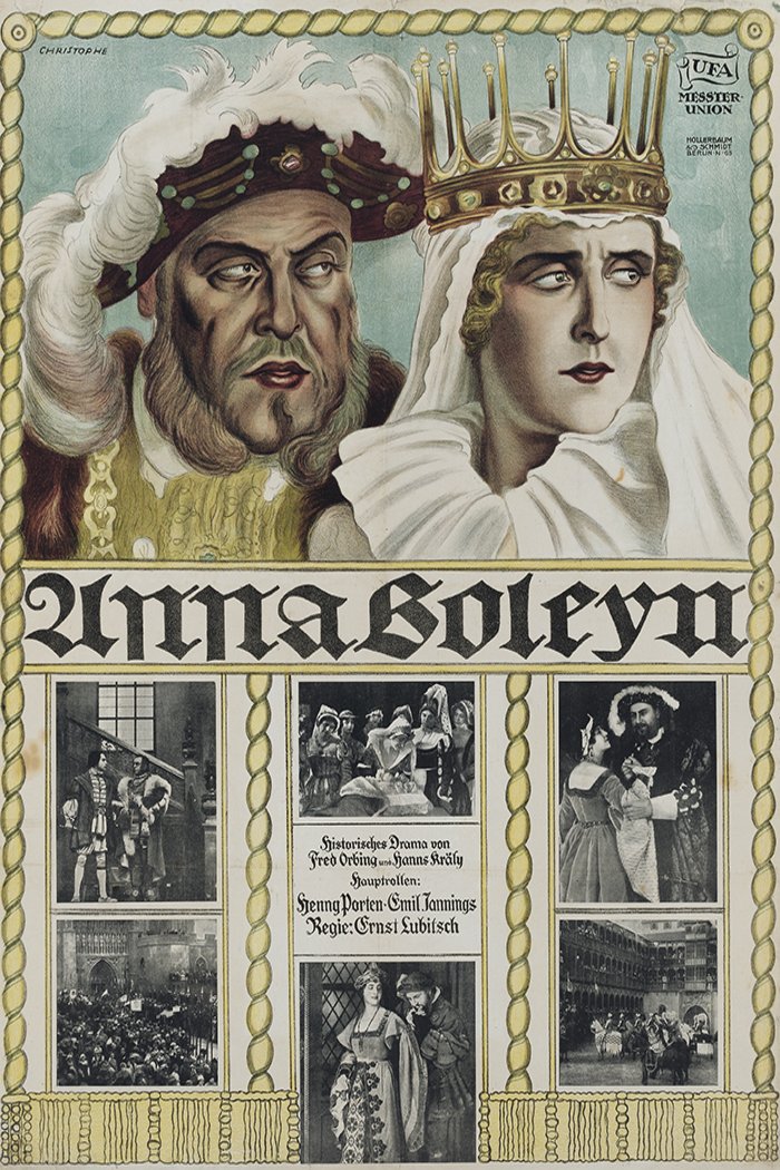 L'affiche du film Anna Boleyn