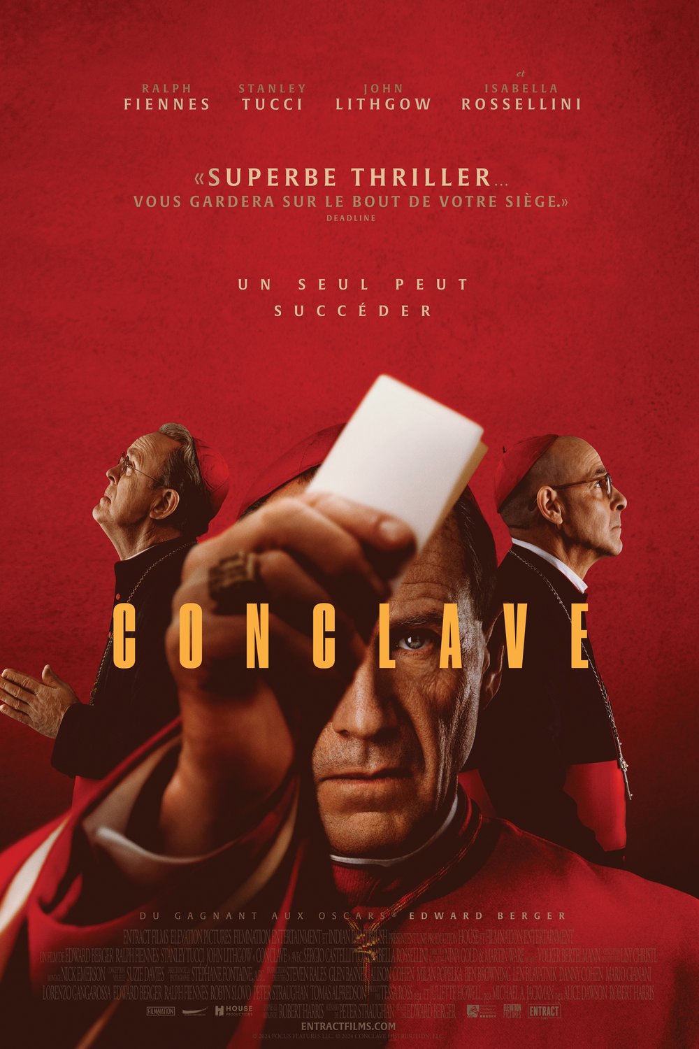 L'affiche du film Conclave v.f.