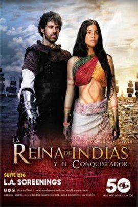 Poster of the movie La Reina de Indias y el Conquistador