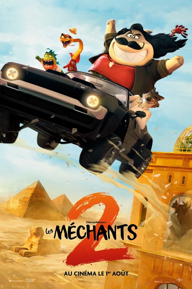 L'affiche du film Les méchants 2