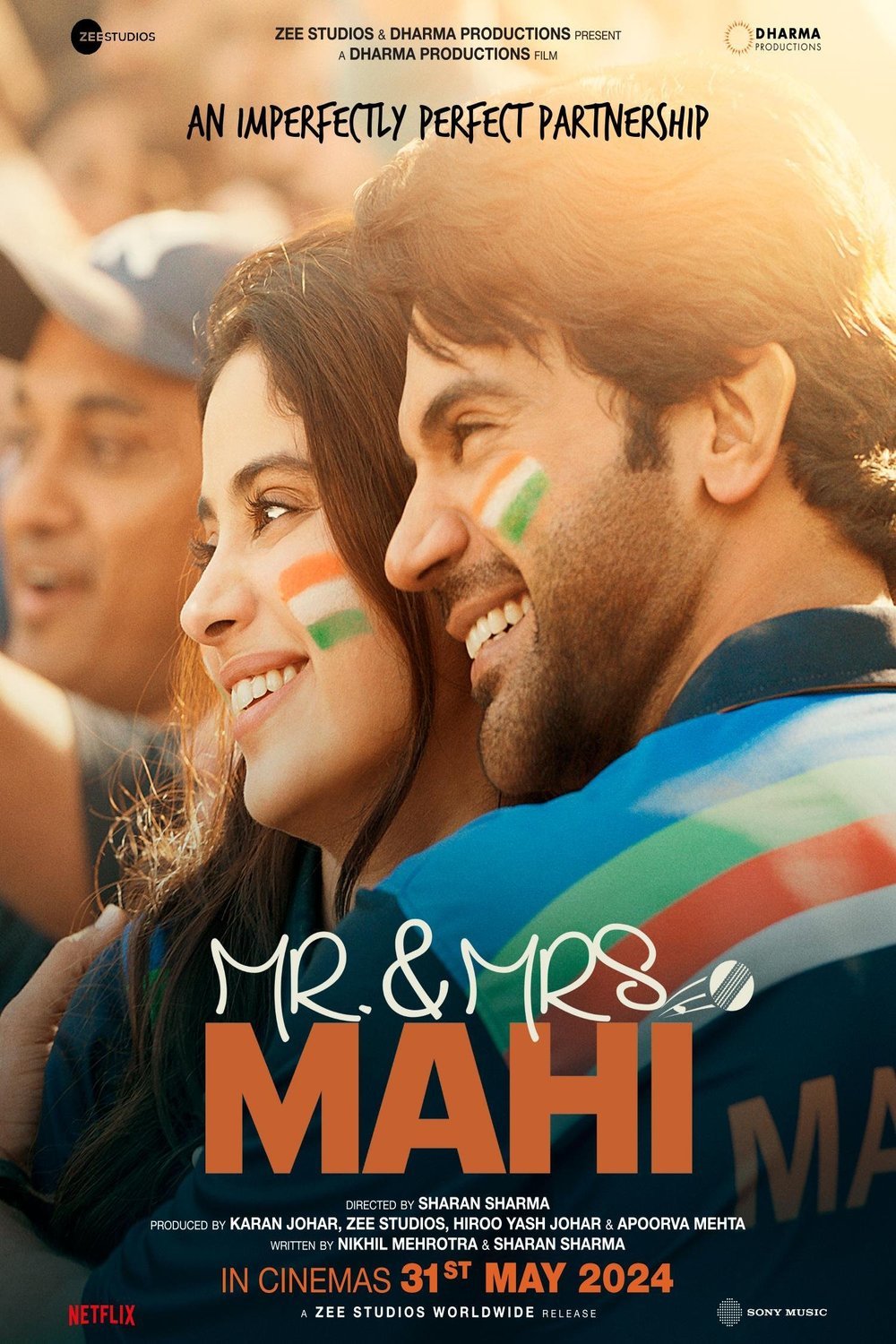 L'affiche du film Mr. & Mrs. Mahi