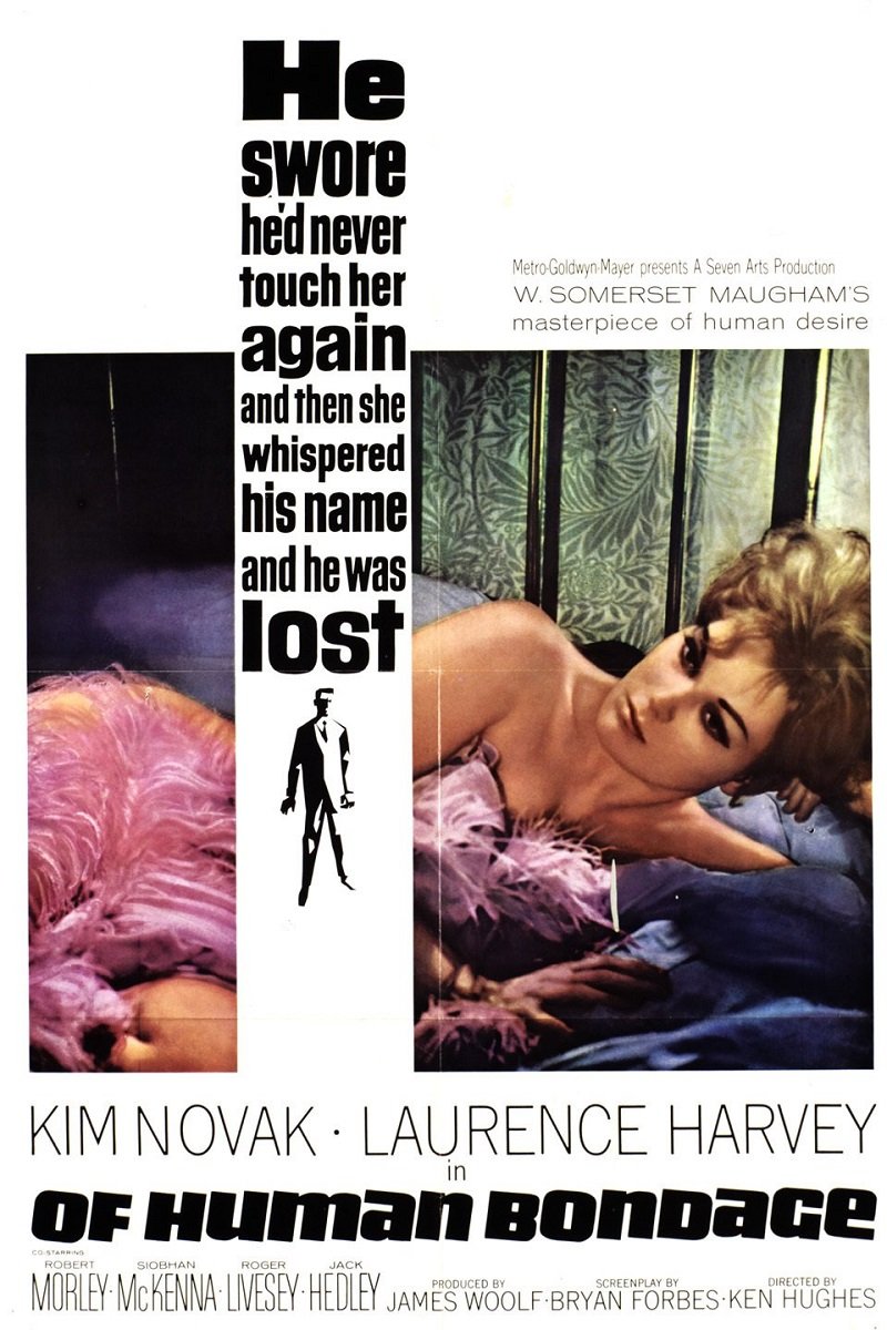 L'affiche du film Of Human Bondage