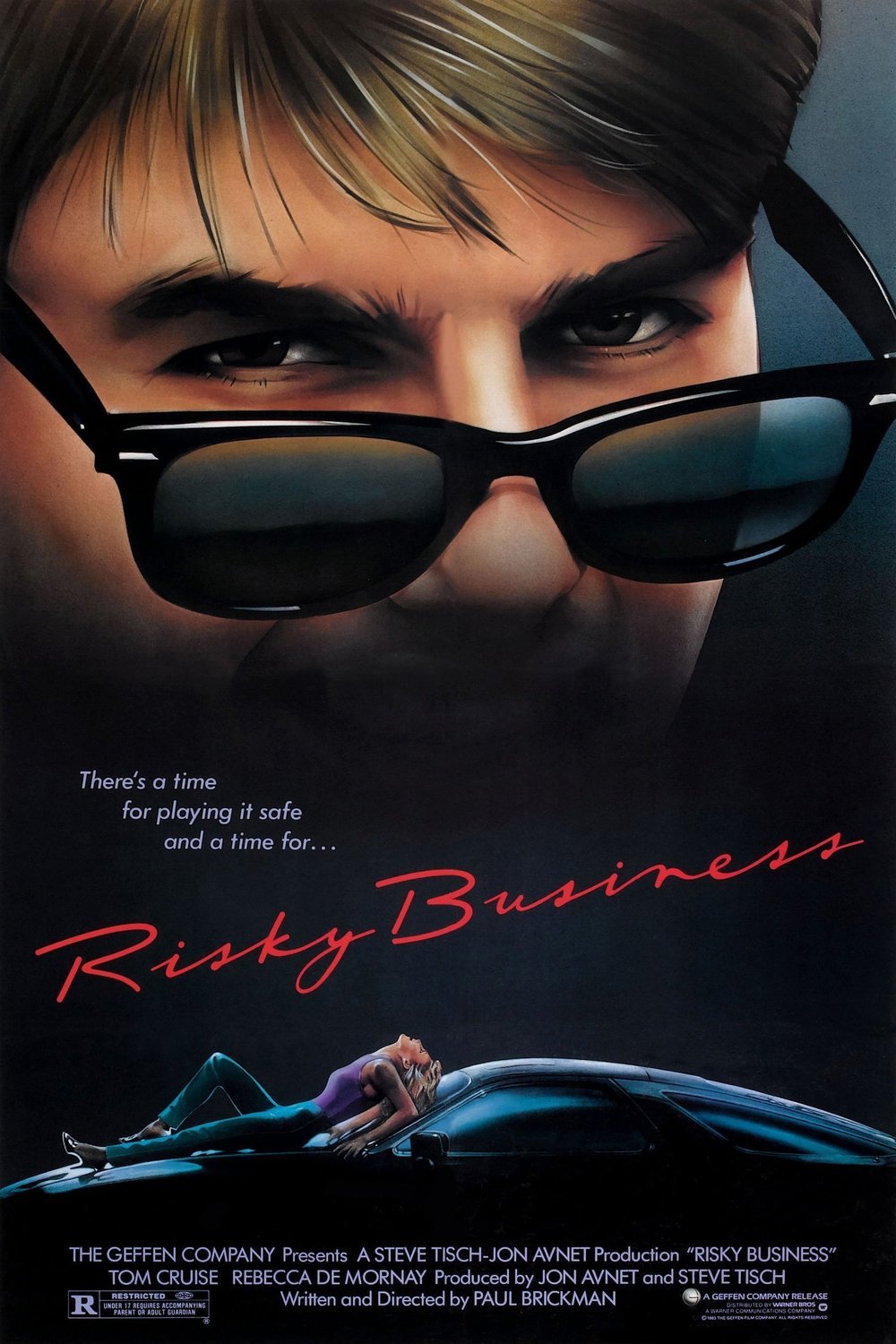 L'affiche du film Risky Business