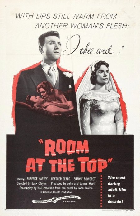 L'affiche du film Room at the Top
