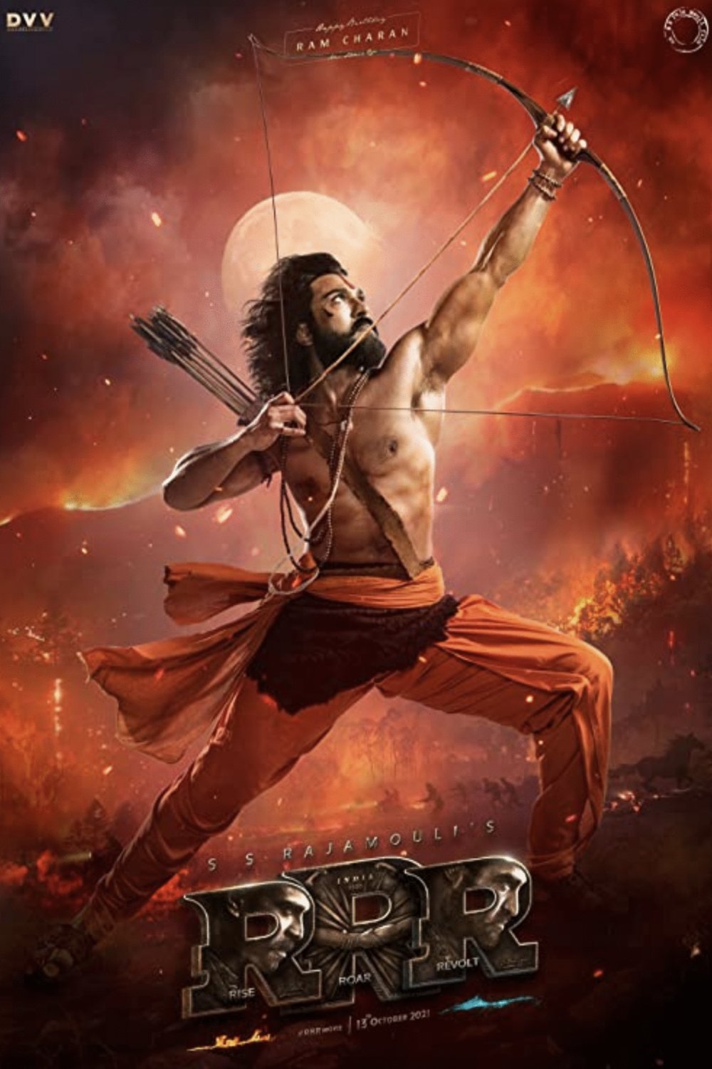 L'affiche du film RRR