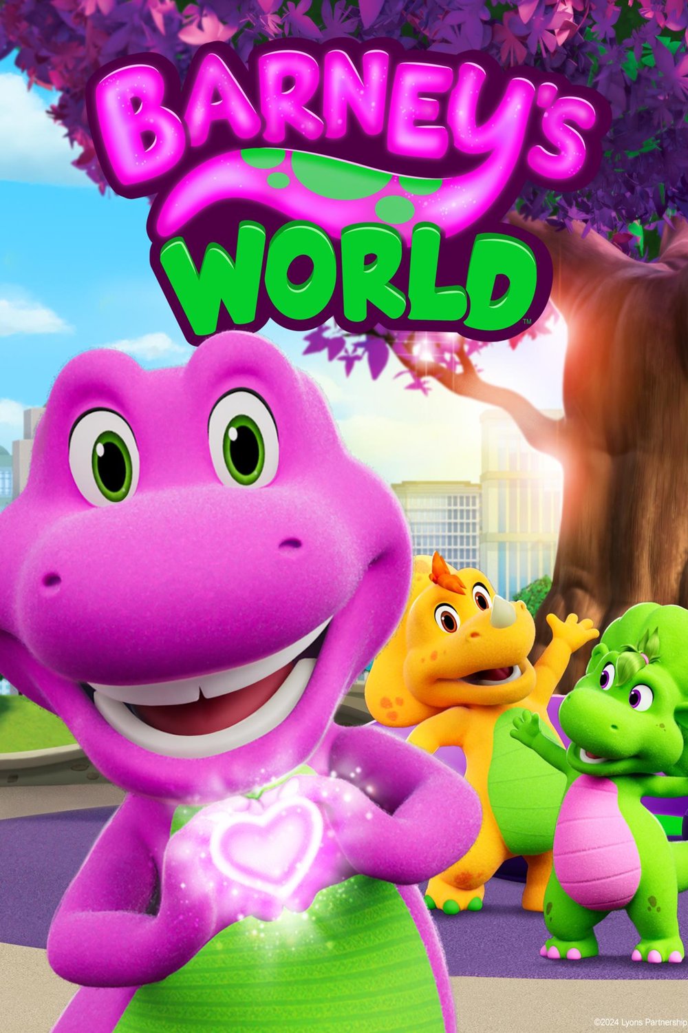 L'affiche du film Barney's World