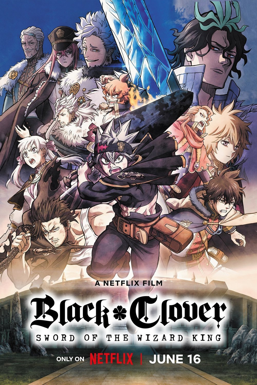 L'affiche du film Black Clover: Sword of the Wizard King